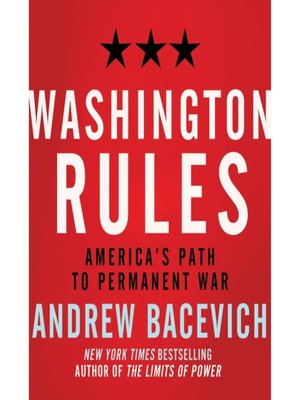 cover image of Washington Rules